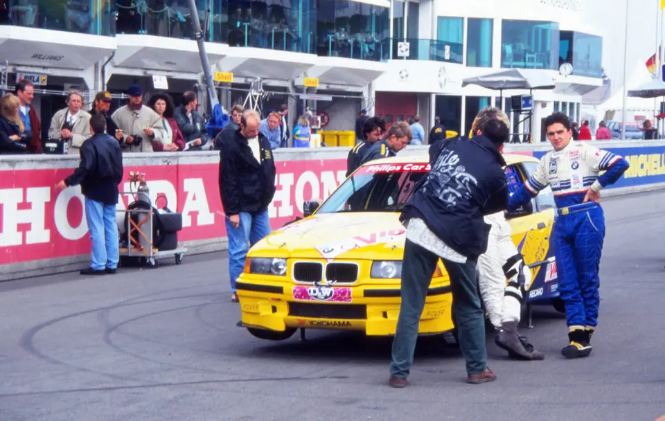 Michael Heigert & Ulrich BMW STW Tourenwagen Diwa Card Sponsoring