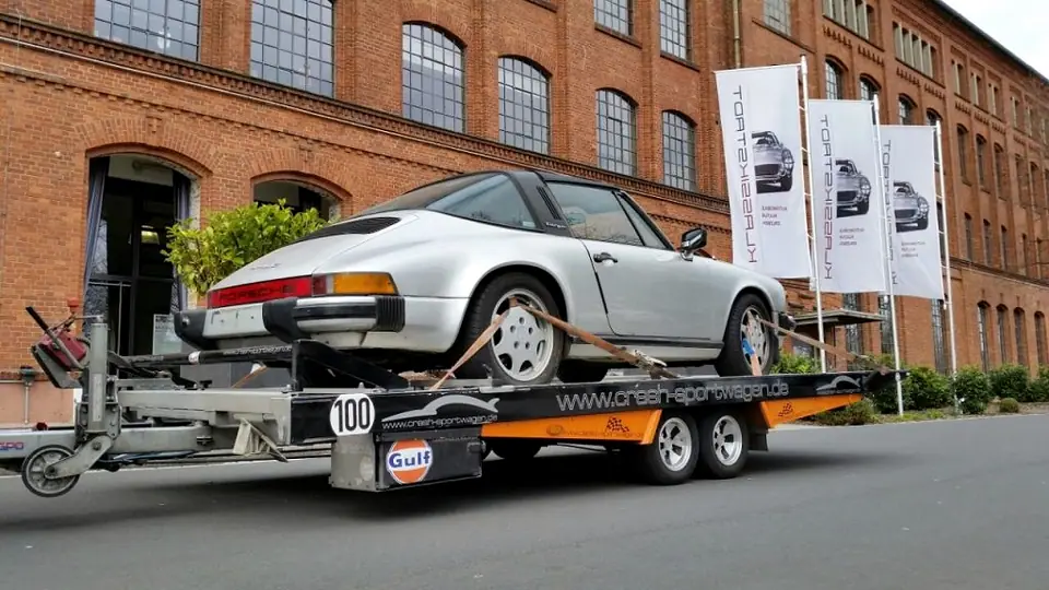 Porsche 911 Targa silber