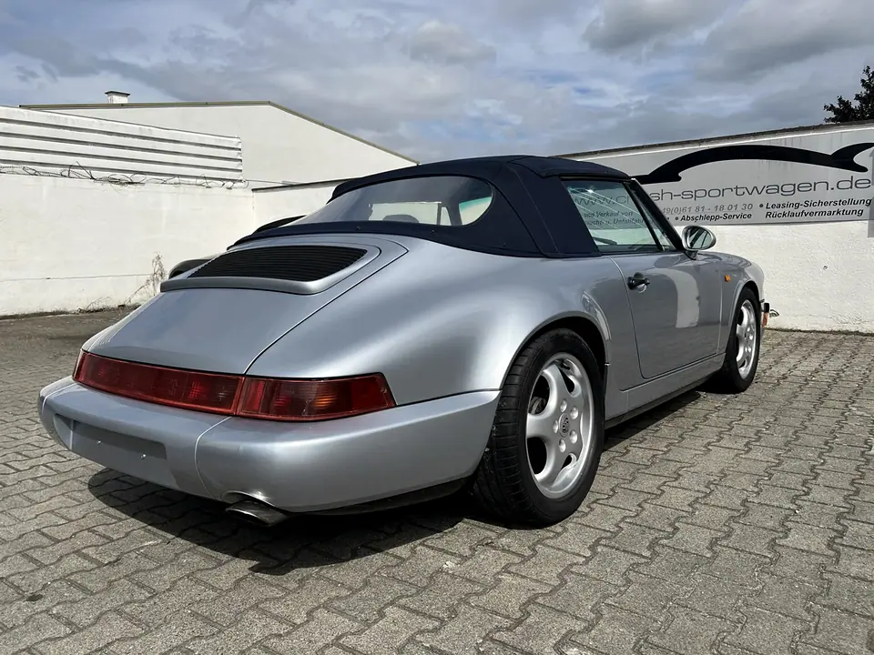 Restwert Abwicklung Porsche-Ankauf 24h /7 964 Carrera Cabrio