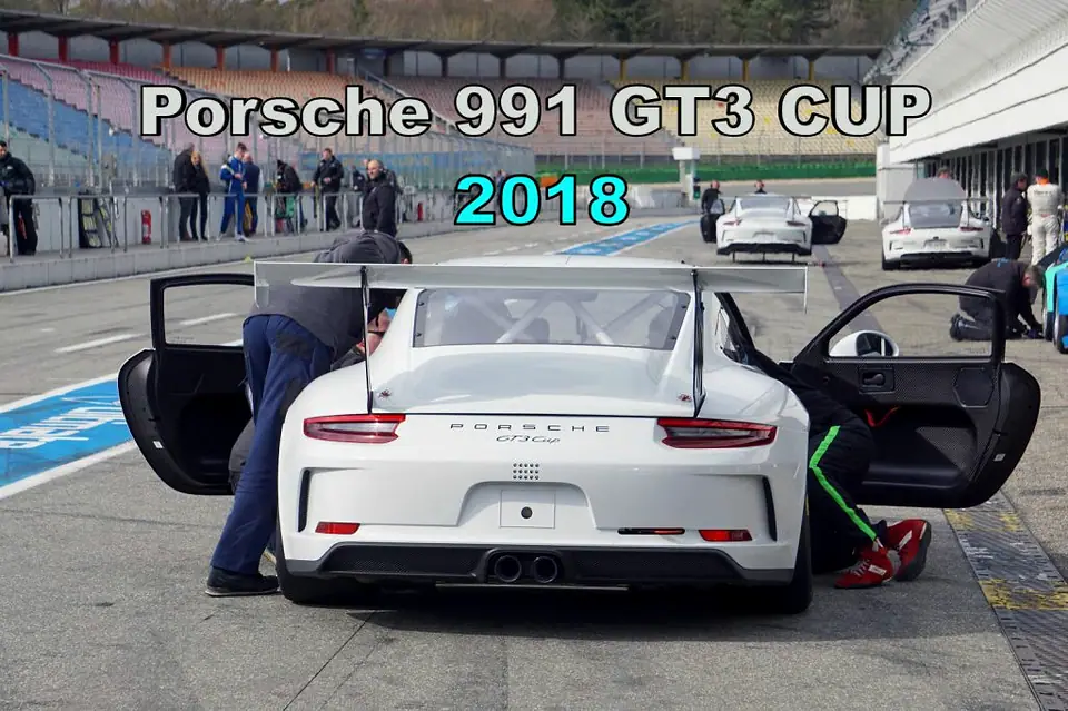 Porsche 991 GT3 CUP 2018 Hockenheimring Start
