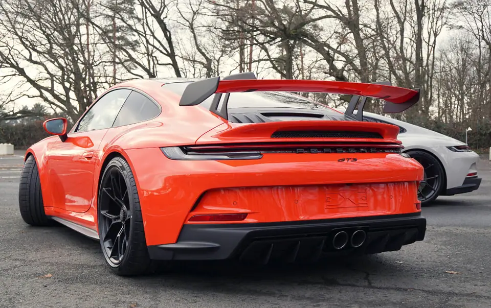 Porsche Lavaorange Clubsport GT3 Neu Sofort Verfügbar