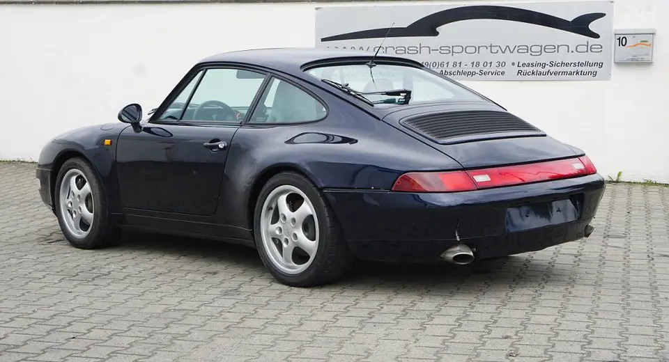 993 Carrera 2 Porsche Ankauf in Nachtblau Metallic