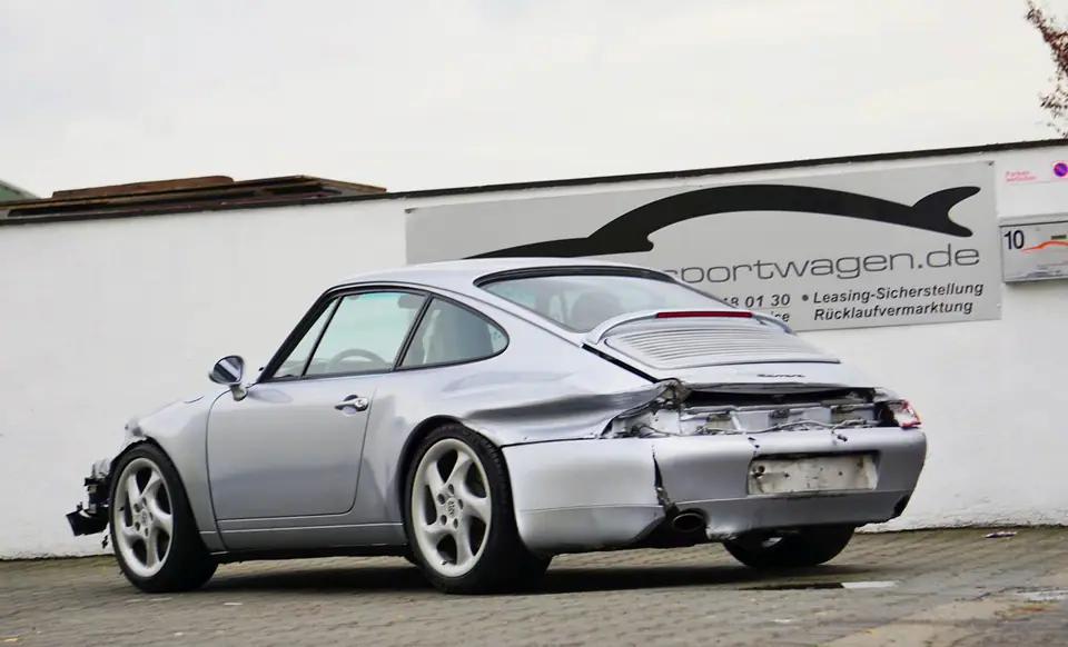 993 Carrera Leitplankenschaden