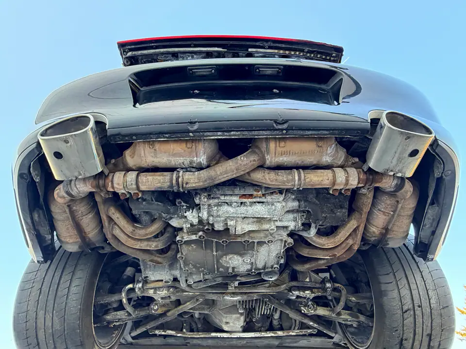 Porsche Carrera 4 S Carrera Cabrio aus 2004 mit Motorbrandschaden Restwertermittlung
