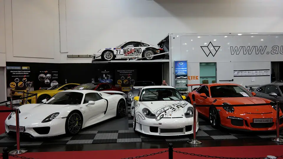 Der Messestand auf der Essen Motor Show 2015