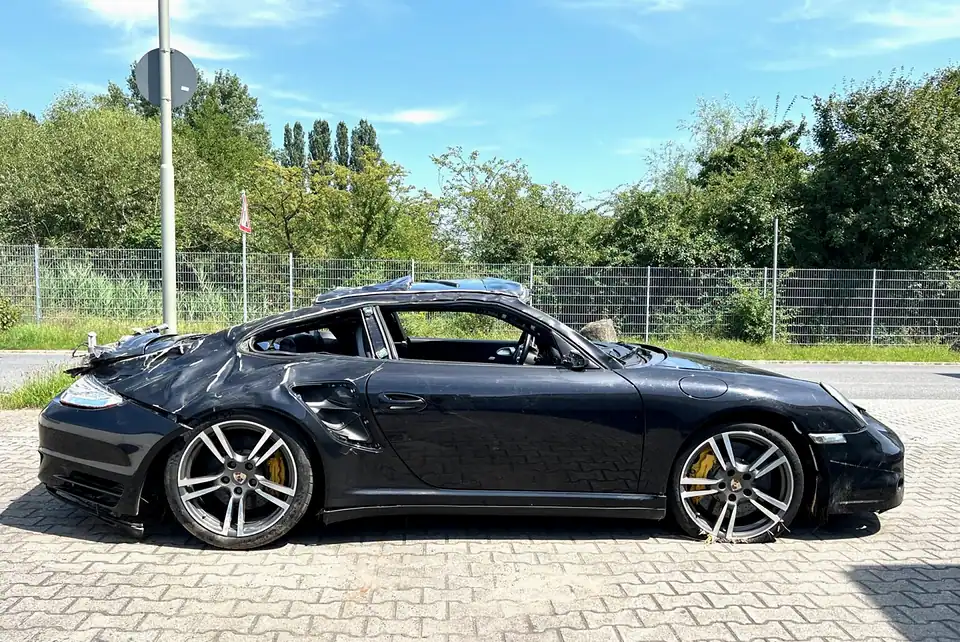 997 Porsche Turbo S Überschlag-Totalschaden-Ankauf