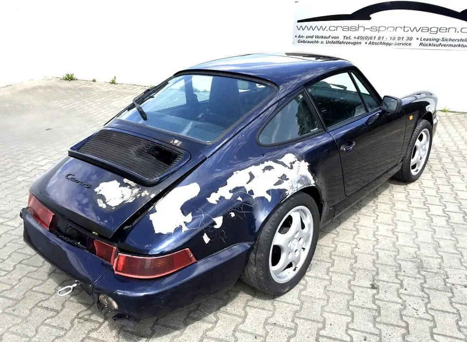 964 Brandschaden 964 Carrera2 Porsche