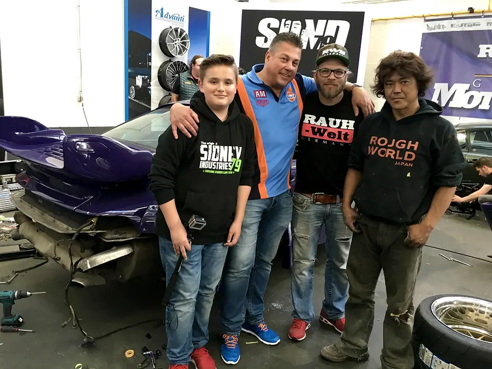 RWB Porsche 993 Carrera Projekt Live in Dortmund 18.06.2016 · Exklusiv VIP-Gäste aus Frankfurt Louis Wagner & Jörg Wagner