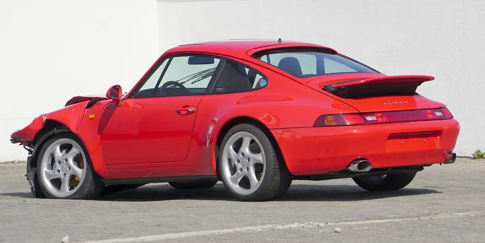 Frontschaden Unfall Porsche 993 Ankauf