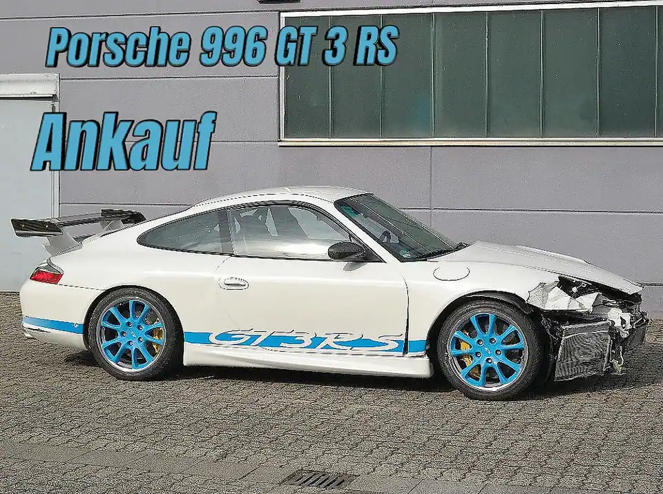 Porsche 996 GT3 RS Ankauf crash-sportwagen Youtube