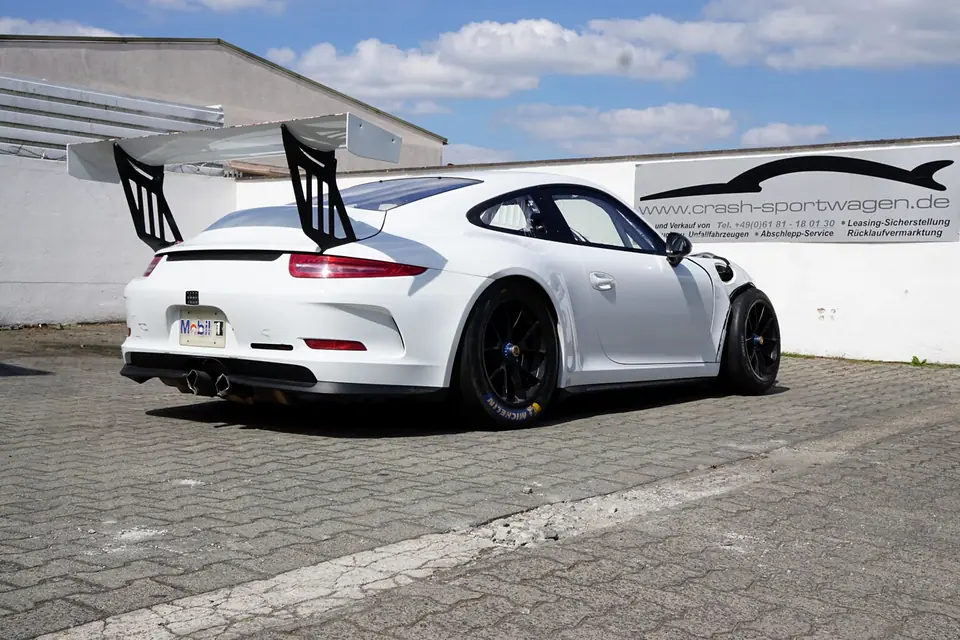 Unfall-Porsche